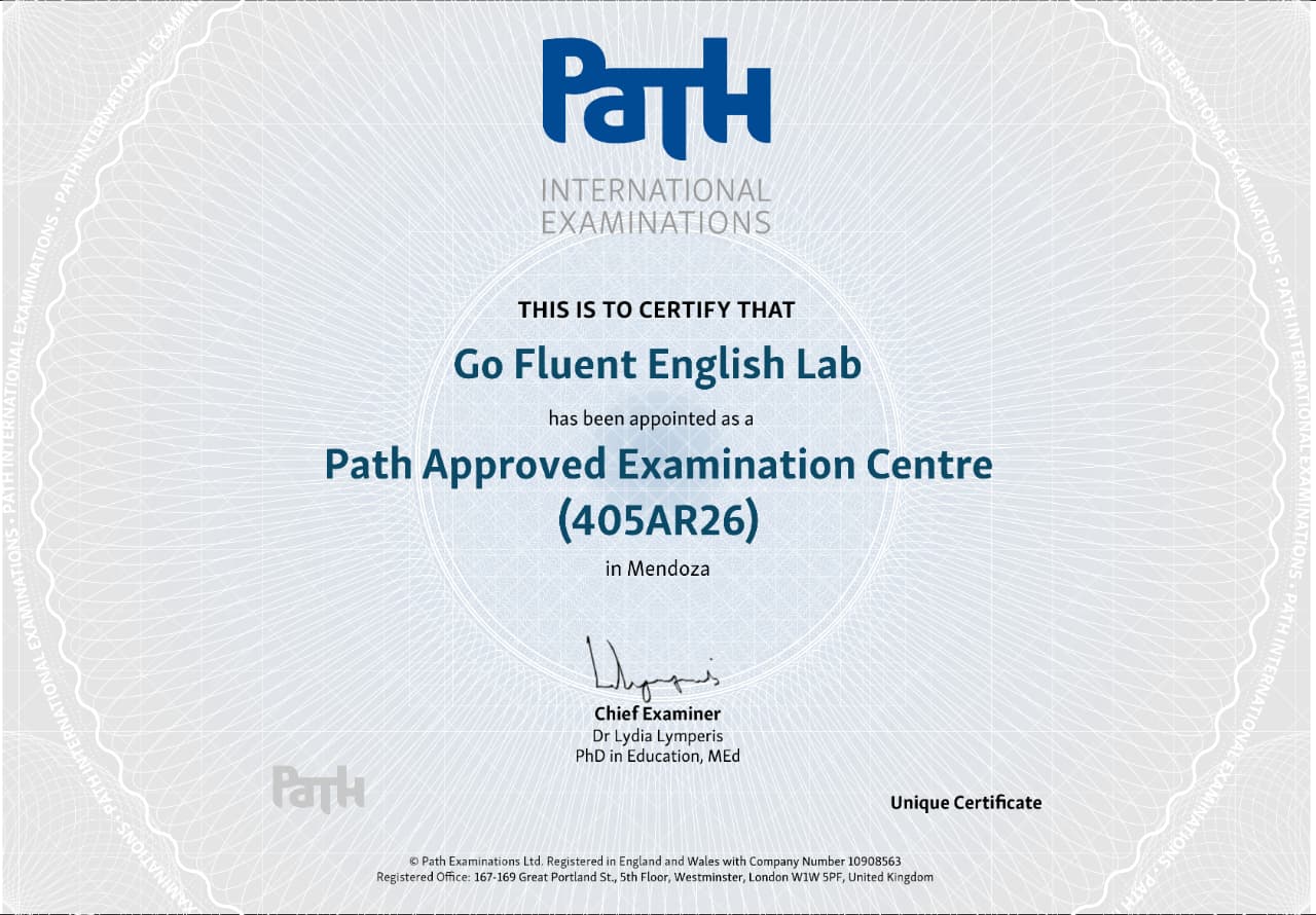 Certificado Path International